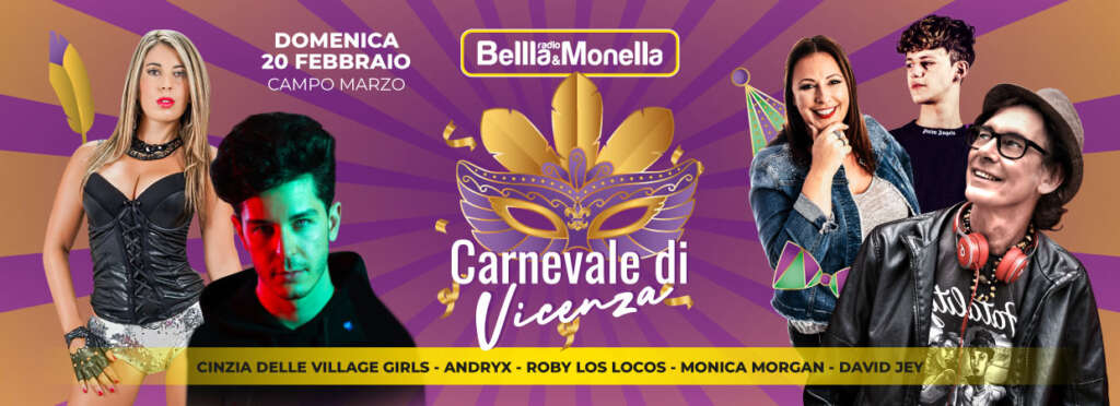 Radio Bellla & Monella al Carnevale di Vicenza