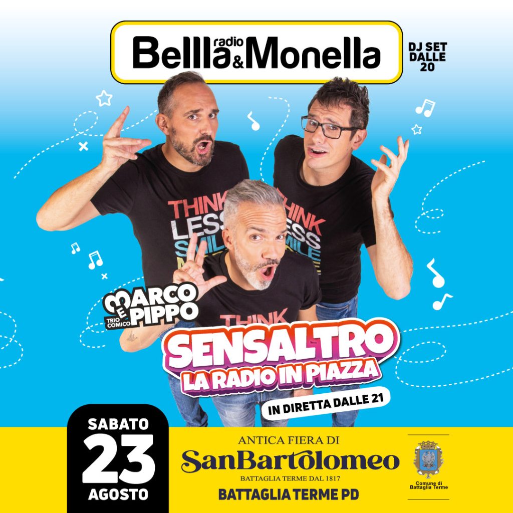 Sensaltro la radio in piazza - Fiera di San Bartolomeo