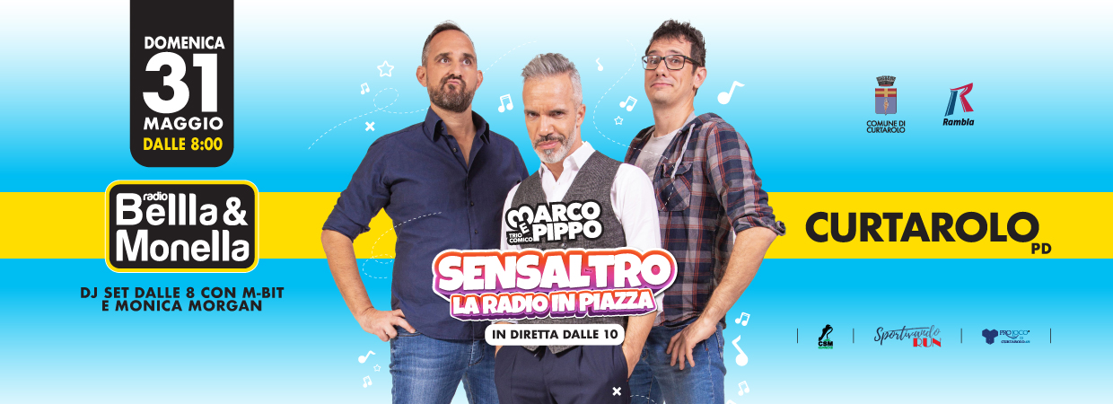Sensaltro la radio in piazza - Sportivando Run