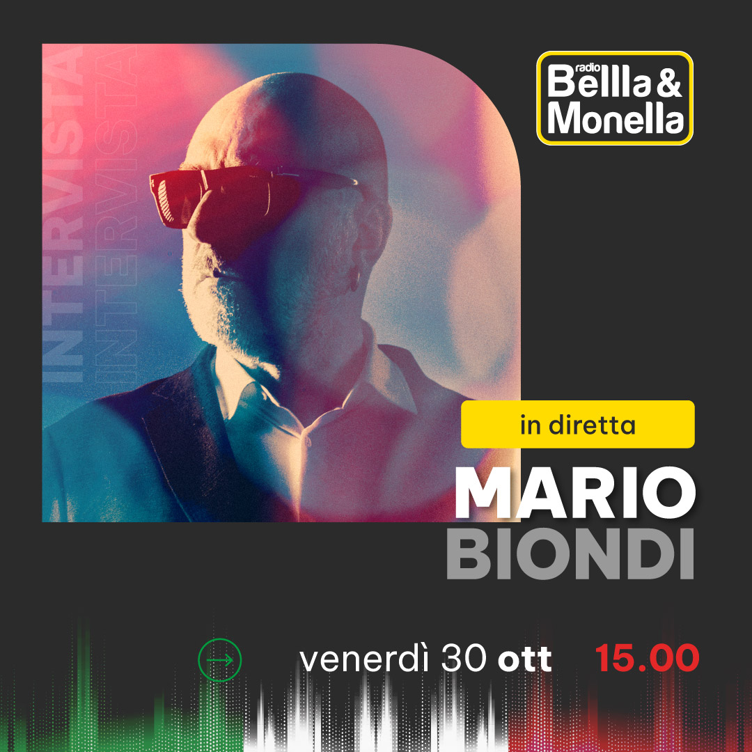 Intervista a Mario Biondi su Radio Bellla & Monella